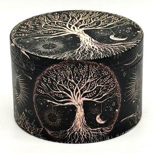 Broyeur de tabac 40,50,55,63mm, impression couleur de pot de meulage, accessoires de broyeur en alliage de zinc - Product Image 2