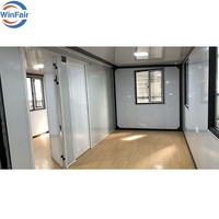 WinFair Mini maisons modulaires préfabriquées en acier de 20 pieds Petit conteneur pliable mobile 1 chambre à coucher Grand-mère à vendre au Liban