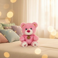 Vente flash - Peluche mini ours rose mignonne - Vente en gros - Peluche de haute qualité - Cadeau idéal pour les enfants