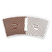 Gobelet en papier simple paroi SHI RONG de qualité alimentaire, étanche, enduit de PE, écologique, épaisseur personnalisable, 8 oz, jetable, fournisseur chinois