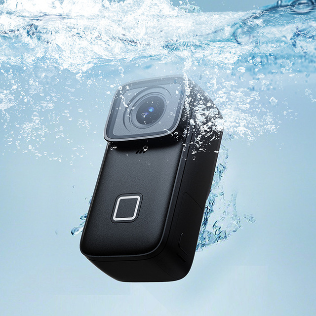 For Speedy C200pro 4K HD Anti-Shake Pocket Camcorder Motorcycling Thumb-controlled MicroSD Media CMOS Imaging 1.3" Screen