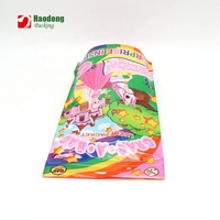 Sac en plastique à fermeture éclair pour enfants, sac d'emballage de bonbons