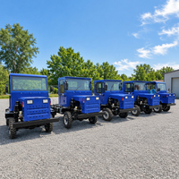 Mini-dumper diesel 4x4 avec benne hydraulique pour le transport agricole et sur chantier, disponible en version OEM