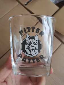 أكواب ويسكي مربعة مخصصة بشعار خاص سعة 260 مل، أكواب هندسية مخصصة للبوربون والسكوتش - Product Image 6