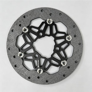 Disque de frein en céramique carbone léger personnalisé pour Honda Yamaha Kawasaki Harley Davidson <span class=keywords><strong>Ducati</strong></span> Pièces de course haute performance - Product Image 1