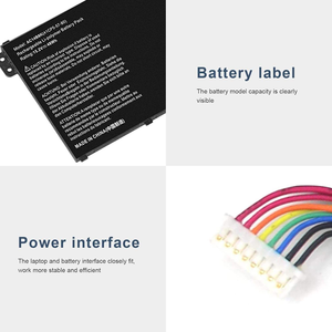 AC14B8K batterie d'ordinateur portable R3-131T R5-471T R5-571T R5-571TG E3-111 E3-112 ES1-511 ES1-512 ES1-531 ES1-520 ES1-111M R7-371T R7-372T - Product Image 5