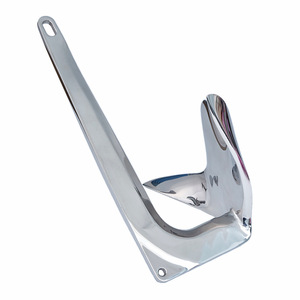 Bruce Anchor 316 Stainless Steel Mirror Polished Marine Anchor For <b>Yacht</b> And Vessel Use - Product Image 1