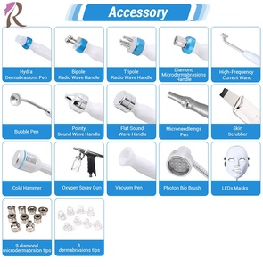 Nueva Máquina de Hidrodermoabrasión con <span class=keywords><strong>CO2</strong></span>, Hidrodermoabrasión con Oxígeno, Hidrodermoabrasión 15 en 1 - Product Image 3