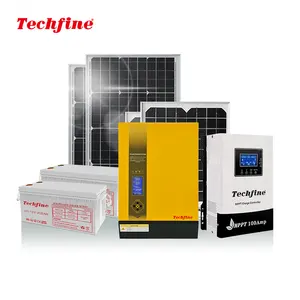 5KW 3KW high efficiency ] Off grid solar power station energy system 3000w solar generator home solar kit for family use