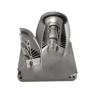 Alta qualidade titânio liga personalizado grande escala rápida protótipo metal 3D SLM serviço impressão