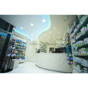 Negozio di farmacia che si adatta ai prodotti sanitari infissi Design del Layout del negozio medico bancone personalizzato per farmacia - Product Image 3