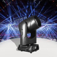 Projecteur LED Sharpy blanc 295W à contrôle DMX 512 pour DJ, soirées, clubs, concerts, mariages