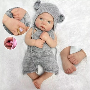 16Inch 39Cm Top Bán Đồ Chơi Mềm Bất Sống Đầy Đủ Bộ Dụng Cụ Cơ Thể <span class=keywords><strong>Toddler</strong></span> Với Silicone Bé Sinh Ra Mở Miệng Búp Bê Cho Trẻ Em - Product Image 1