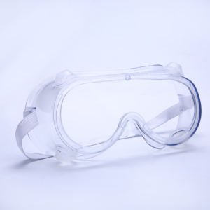 Lunettes de sécurité UV anti-impact avec monture en plastique PC certifié EN166 et lentille en polycarbonate - Product Image 1