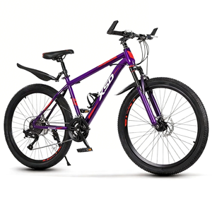 Bicicleta de Montaña para Hombre 2025, Precio de Fábrica, Cuadro de Acero, Horquilla de Aluminio, 21 Velocidades, Ruedas de 24.26 Pulgadas, Suspensión Trasera, NS-097, Acero al Carbono - Product Image 5