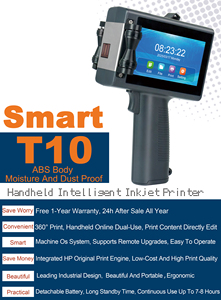 Impresora de inyección de tinta de mano Máquina de codificación de impresión Impresora de chorro de mano con CE - Product Image 2