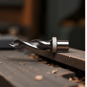 Hss Co <b>Cutter</b> Ta1415 TiAlN Coated 30 Degree Helix Short For Slots 3 Cutting <b>Edges</b> With Weldon Shank - Product Image 3