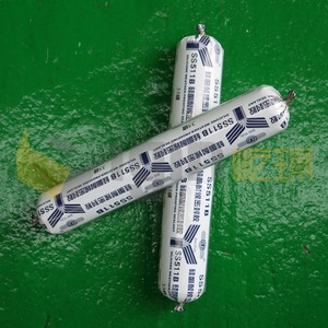 กาวซิลิโคนกันน้ำ Baiyun SS511B สีดำ 300 มล. สำหรับติดผนังม่าน - Product Image 1