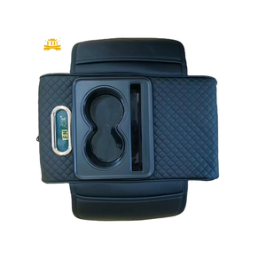 Boîte de <span class=keywords><strong>rangement</strong></span> universelle en cuir pour accoudoir central <span class=keywords><strong>avant</strong></span> de <span class=keywords><strong>voiture</strong></span> avec porte-gobelet et <span class=keywords><strong>rangement</strong></span> pour accessoires de <span class=keywords><strong>voiture</strong></span> - Product Image 2