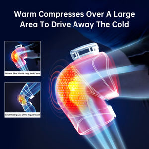 Sabuk Pijat Lutut Terapi Panas Elektrik Digital dengan Grafena, Getaran, dan Kompres Hangat untuk Pelindung Lutut - Product Image 6