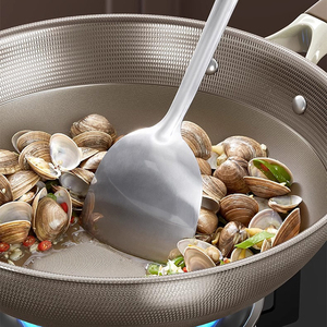 Poêle à frire antiadhésive de 32 cm, <span class=keywords><strong>Titan</strong></span> Pfanne, en titane et acier inoxydable, avec couvercle, compatible avec toutes les plaques de cuisson, y compris l'induction - Product Image 5
