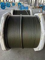 Tali Kawat Baja DIN 3059 6x19W+FC untuk Penanganan Pelabuhan, Pengangkatan Tungku Peledakan & Pengeboran Minyak