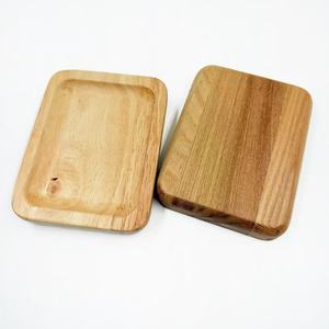 ที่วางสบู่ไม้ทรงสี่เหลี่ยม 13x10x2 ซม. ดีไซน์เรียบง่ายสำหรับใช้ในห้องน้ำที่บ้าน - Product Image 2