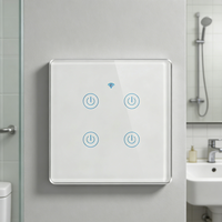 Interrupteur intelligent à intensité variable RF433, télécommande Zigbee US, 1 canal, 110V, contrôle sans fil de la luminosité