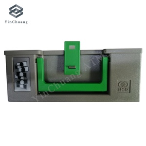 2040000217 Tapa de depósito de purga cerrado NCR con cerradura y asa, piezas de <span class=keywords><strong>cajero</strong></span> <span class=keywords><strong>automático</strong></span> para cassette de rechazo NCR S1 4450693308 445-0693308 - Product Image 5