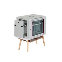 Armoire réseau murale 9U de 19 pouces, profondeur 600 mm, démontable, pour serveur informatique, personnalisation OEM