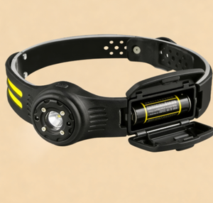 <span class=keywords><strong>Lampe</strong></span> <span class=keywords><strong>frontale</strong></span> LED moderne, bandeau réglable, design réfléchissant, ultra légère <span class=keywords><strong>pour</strong></span> <span class=keywords><strong>la</strong></span> course nocturne urbaine - Product Image 2