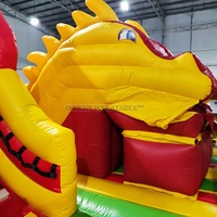 Parc gonflable gonflable pour safari, parc gonflable, château gonflable, dragon