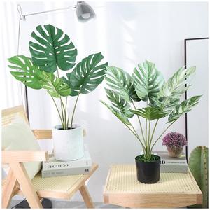 Pianta Artificiale Rampicante <span class=keywords><strong>da</strong></span> Parete, Decorazione per Soggiorno, Foglie Artificiali Pendenti in Vaso per Cimitero - Product Image 4