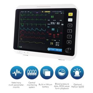 Thiết Bị Theo Dõi Dấu Hiệu Quan Trọng Đa Thông Số ICU Của Thú Y Thú Y <span class=keywords><strong>12</strong></span>.1 Inch Màn Hình Đa Thông Số <span class=keywords><strong>ECG</strong></span> ETCO2 - Product Image 3