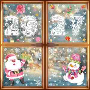 Pegatinas de Vinilo PVC para Ventanas de Doble Cara, Adhesivos Transparentes Personalizados - Product Image 2
