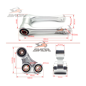 SNOR High Quality SX SXF XC XCF Motorcycle Rear Suspension CNC Linkage Arm Swingarm <strong>Pull</strong> Rod Triangle <strong>Lever</strong> for KTM - Product Image 6