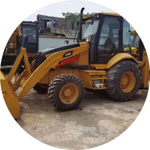 Fuel saving and low noise second-hand original CAT416F backhoe loader is in hot sales used cat 416f backhoe loader