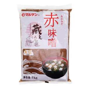 Salsa <span class=keywords><strong>Miso</strong></span> Oscura, Pasta de Soja Estilo Japonés para Base de Sopa Ramen, Sabor <span class=keywords><strong>Miso</strong></span>, Kosher, Bolsa de 1 kg, 24 Meses de Caducidad - Product Image 1