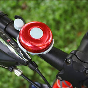 Campana de bicicleta de aluminio XDL-005, color negro, sonido fuerte, para bicicletas de niños y adultos, con soporte de montaje. - Product Image 2