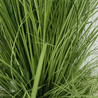Plantes vertes artificielles hautement réalistes, respectueuses de l'environnement, pour aménagement paysager intérieur/extérieur : paquets de gazon, paquets de herbe morte, roseaux