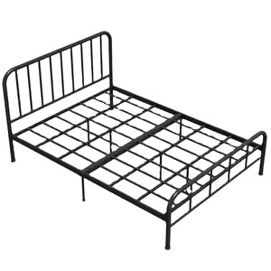 Latest Designs Double Iron Steel Metal <b>Bed</b> Bedroom Furniture Bunker <b>Bed</b> Double Metal <b>Bed</b> Frame - Product Image 3