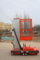 Ascenseur hydraulique électrique d'alliage d'aluminium d'échafaudage de poussoir mobile de 6m 8m 10m 12m 14m