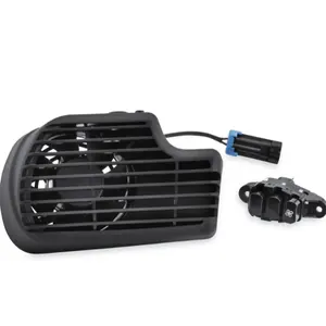 Motorcycle Air Defelctor Mid Frame with Cooling Fan for Harley Touring 2017-2022