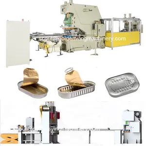 food tin can making machine production line tuna can making manufacturer