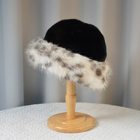 Gorro de esquí de piel sintética ruso grueso y esponjoso para mujer, gorro de invierno para exteriores, gorro nuevo, gorro de piel sintética, gorros