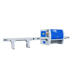 HELPFUL BRAND HS8100 Round Log Multiple Rip Saw Machine Multi Blade Rip Saw Weihai helpful woodworking machine