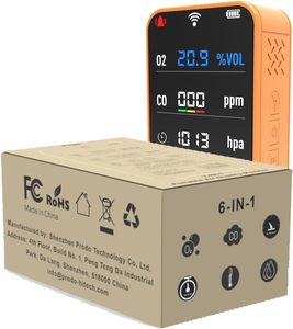Détecteur <span class=keywords><strong>de</strong></span> qualité <span class=keywords><strong>de</strong></span> l'air intelligent WiFi 7-en-1, moniteur <span class=keywords><strong>de</strong></span> CO, <span class=keywords><strong>CO2</strong></span>, O2, thermomètre, hygromètre, détecteur <span class=keywords><strong>de</strong></span> <span class=keywords><strong>monoxyde</strong></span> <span class=keywords><strong>de</strong></span> <span class=keywords><strong>carbone</strong></span> pour le camping, la maison, le camping-car - Product Image 6
