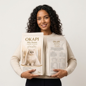 OEM/ODM Alimento Seco para Gatos <span class=keywords><strong>Persas</strong></span> Horneado a Baja Temperatura con Aceite de Borraja para el Cuidado del Pelo, Alimento para Gatos de Pelo Largo, Croquetas de Almendras - Product Image 1