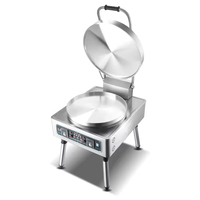 Crêpière professionnelle à grande capacité, en acier inoxydable, automatique, électrique, à grande vitesse, pour la fabrication de crêpes