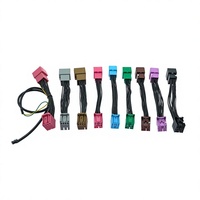 IATF16949 Pabrik 26 27 28 32 Pin Kabel Adaptor Perakitan Kabel Harness Body Shell BCM Mobil Otomotif Berwarna-warni